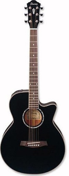 Электроакустическая гитара Ibanez AEG10E Black в магазине Music-Hummer