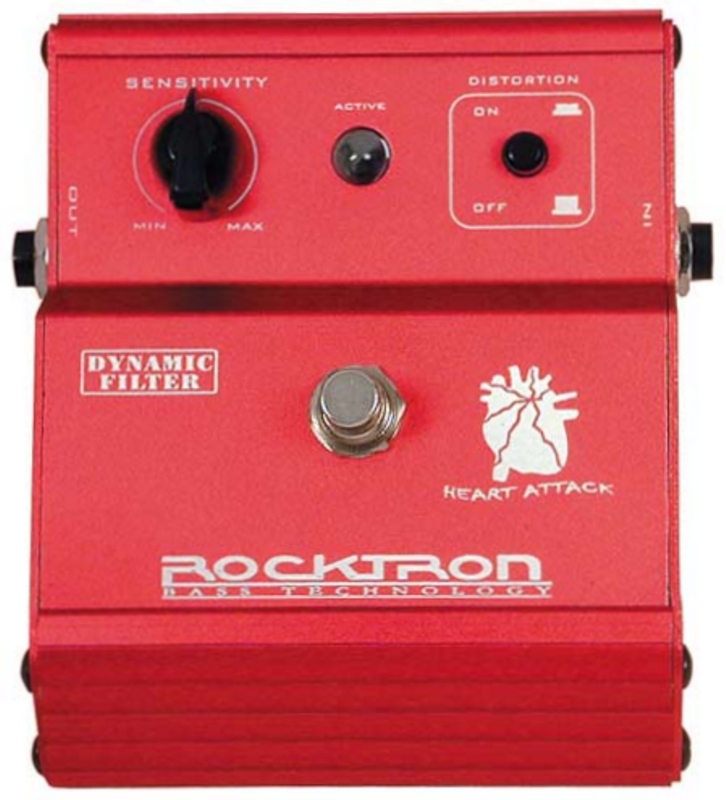 ROCKTRON HEART ATTACK гит-бас педаль эффектов динамический фильтр в магазине Music-Hummer