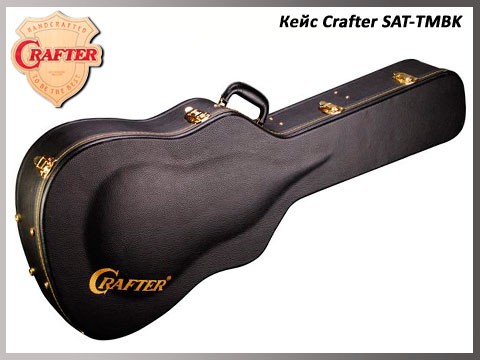 Полуакустическая гитара CRAFTER SAT-TMBK + Кейс в магазине Music-Hummer
