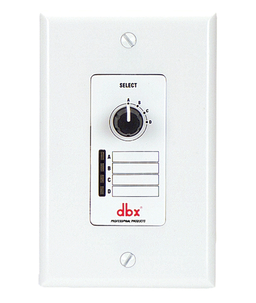 Настенный зонный селектор программ DBX ZC-3 в магазине Music-Hummer