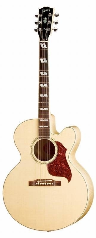 Электроакустическая гитара GIBSON J-185 EC ANTIQUE NATURAL в магазине Music-Hummer