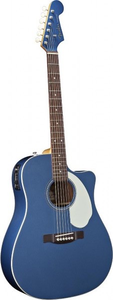 Электроакустическая гитара FENDER SONORAN SCE DREADNOUGHT CUTAWAY - SOLID TOP/BACK LAKE PLACID BLUE в магазине Music-Hummer