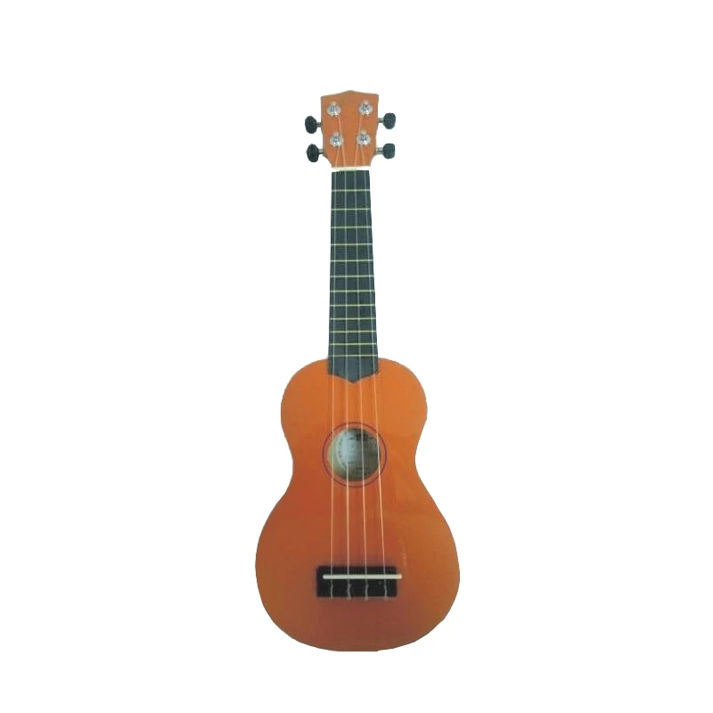 WIKI UK10G OR -  гитара укулеле сопрано, клен, цвет - оранжевый глянец, чехол в комплекте в магазине Music-Hummer