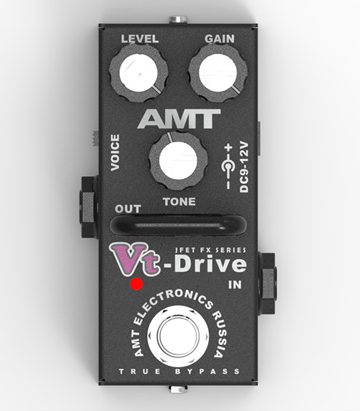 Педаль эффекта AMT Electronics VtD-2 Vt-Drive mini в магазине Music-Hummer