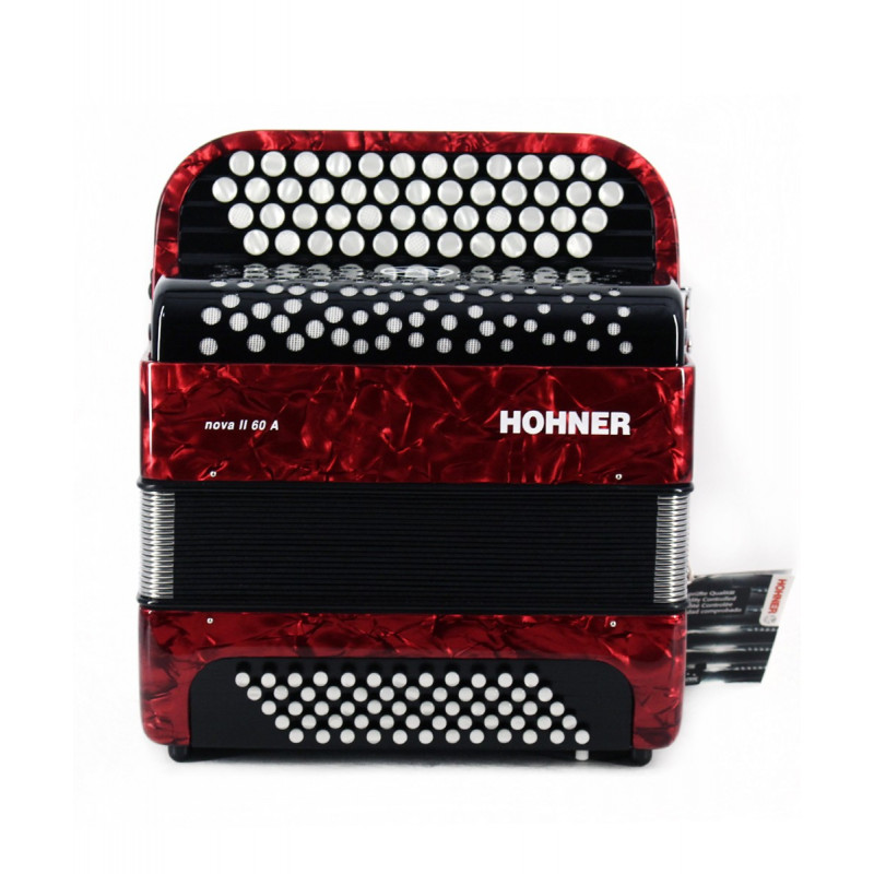 HOHNER Nova II 60 A red в магазине Music-Hummer
