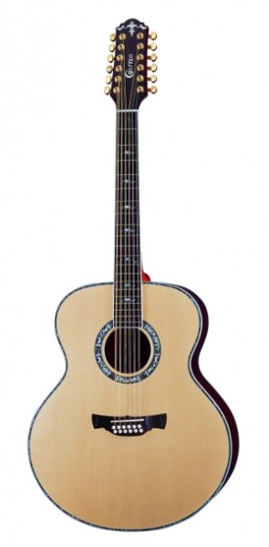 12 струнная акустическая гитара (джамбо) CRAFTER J-30-12/N + Чехол в магазине Music-Hummer