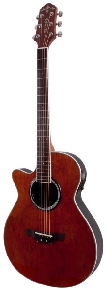 Электроакустическая гитара леворукая CRAFTER FX-550EQL/AM + Чехол в магазине Music-Hummer