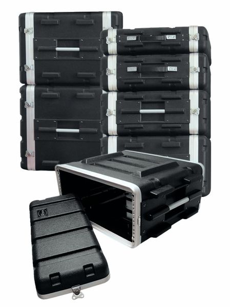 Rockcase ABS 24102B SALE  пластиковый рэковый кейс 2U, глубина 38см. в магазине Music-Hummer