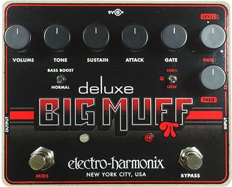 Electro-Harmonix Deluxe Big Muff Pi  гитарная педаль Distortion в магазине Music-Hummer