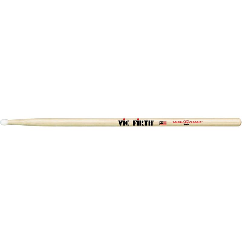 Vic Firth 3AN  палки, орех, нейлоновый наконечник в магазине Music-Hummer