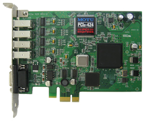 MOTU PCI 424 e-card в магазине Music-Hummer