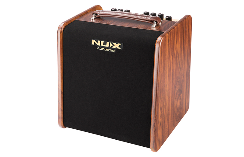 Комбоусилитель для акустической гитары, 50Вт, цифровой Nux Cherub AC50 Stageman в магазине Music-Hummer