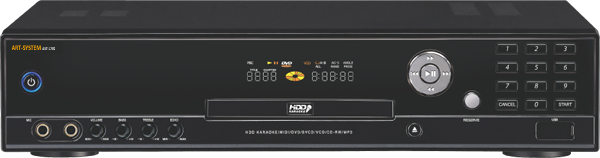 Мультисистемный HDD/DVD караоке-проигрыватель AST-1700 в магазине Music-Hummer