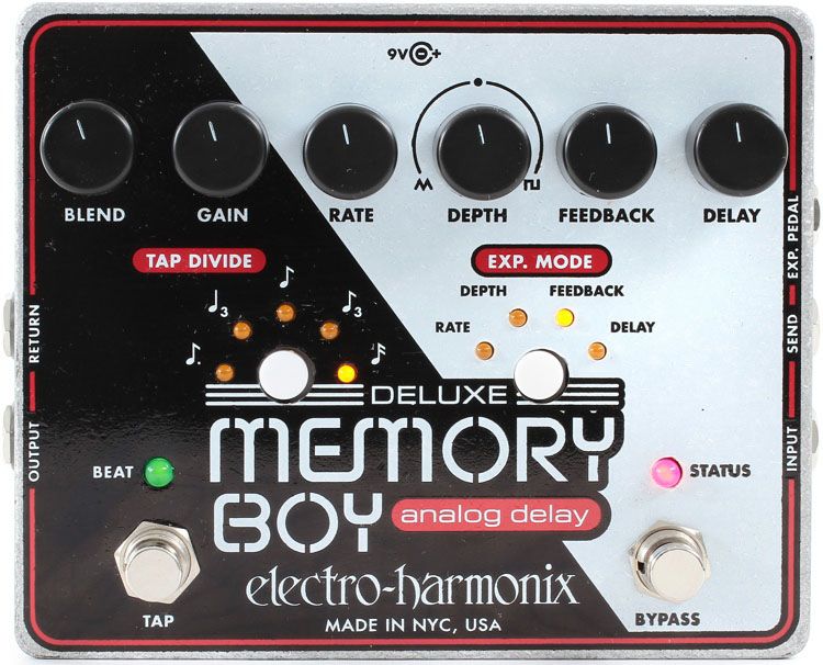 Electro-Harmonix Deluxe Memory Boy SALE  гитарный эффект Analog Delay в магазине Music-Hummer