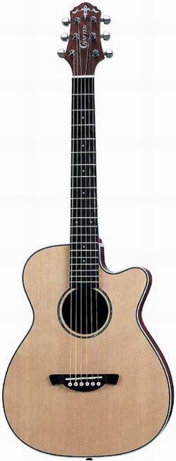 Акустическая гитара уменьшенная 3/4 CRAFTER TRV-23/N + Чехол в магазине Music-Hummer