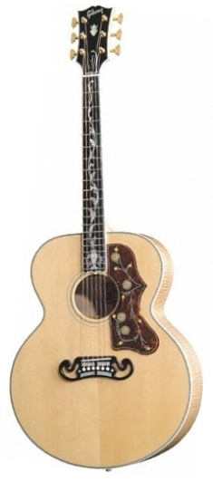 Электроакустическая гитара GIBSON J-200 CUSTOM VINE ANTIQUE NATURAL в магазине Music-Hummer