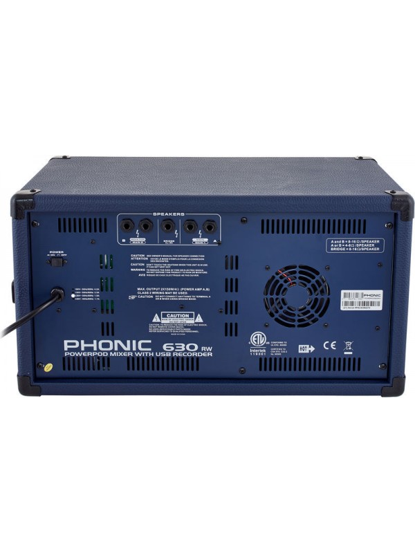Phonic Powerpod 630RW в магазине Music-Hummer