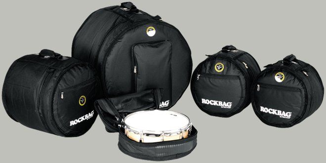 Rockbag RB22581B  DL Bass Drum 20x26x22 x 16x26x22; BLK Чехол для бочки в магазине Music-Hummer
