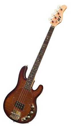 Бас гитара JET UMB 481 Musicman цвет BRB коричневый берст в магазине Music-Hummer
