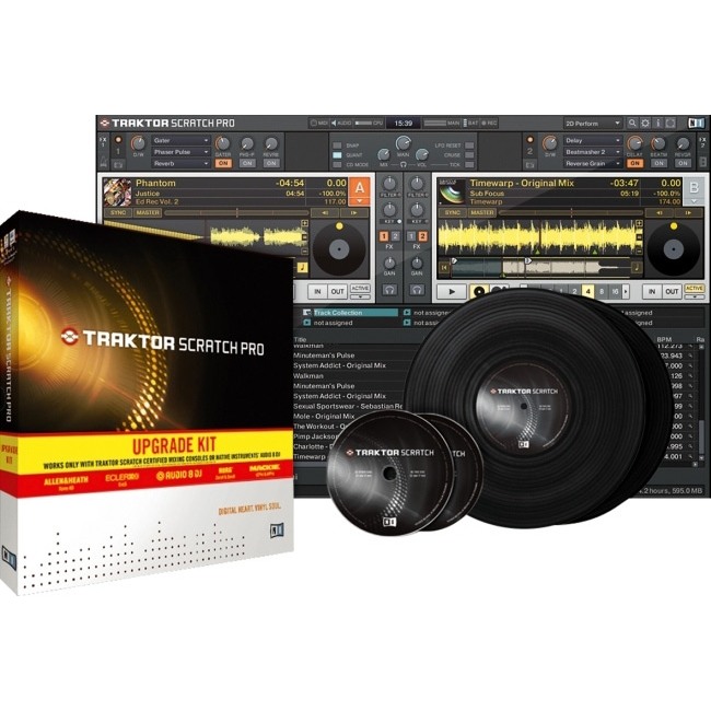 Комплект Native Instruments Traktor Scratch Pro Certified Upgrade в магазине Music-Hummer