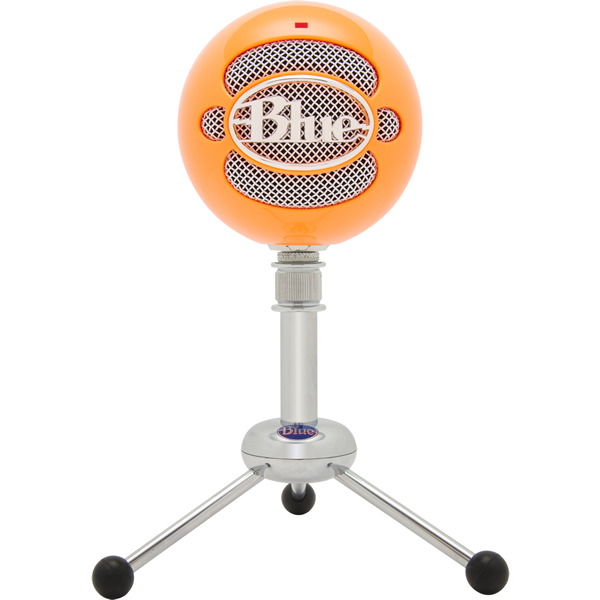 Микрофон Blue mic Snowball BO (оранжевый) в магазине Music-Hummer