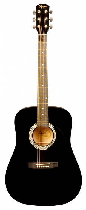 Акустическая гитара FENDER SQUIER SA-105 BLACK в магазине Music-Hummer