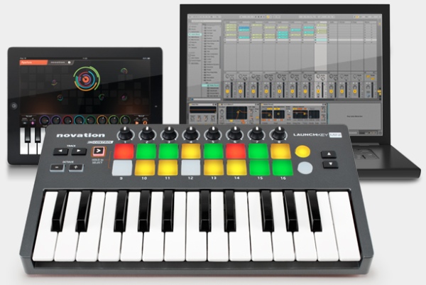 MIDI клавиатура Novation LaunchKey Mini в магазине Music-Hummer