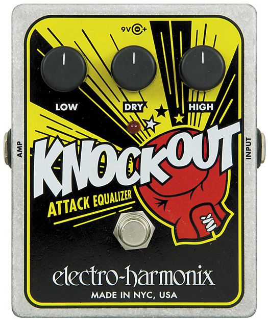 Electro-Harmonix Knockout SALE  гитарная педаль Attack Equalizer в магазине Music-Hummer