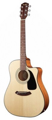 Электроакустическая гитара FENDER CD-100CE DREADNOUGHT NATURAL в магазине Music-Hummer