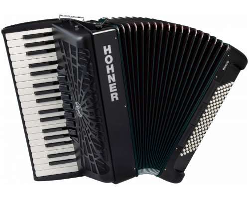 Фото HOHNER Bravo III 96 black - Аккордеон 7/8 Хонер