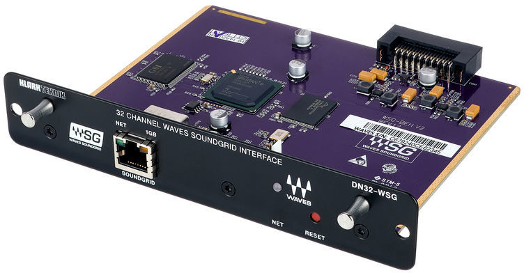 Фото Плата расширения WAVES SoundGrid KLARK TEKNIK DN32-WSG