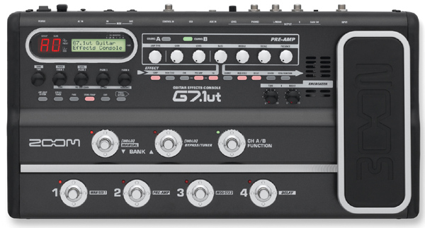 Zoom g7.1ut гитарный процессор в магазине Music-Hummer