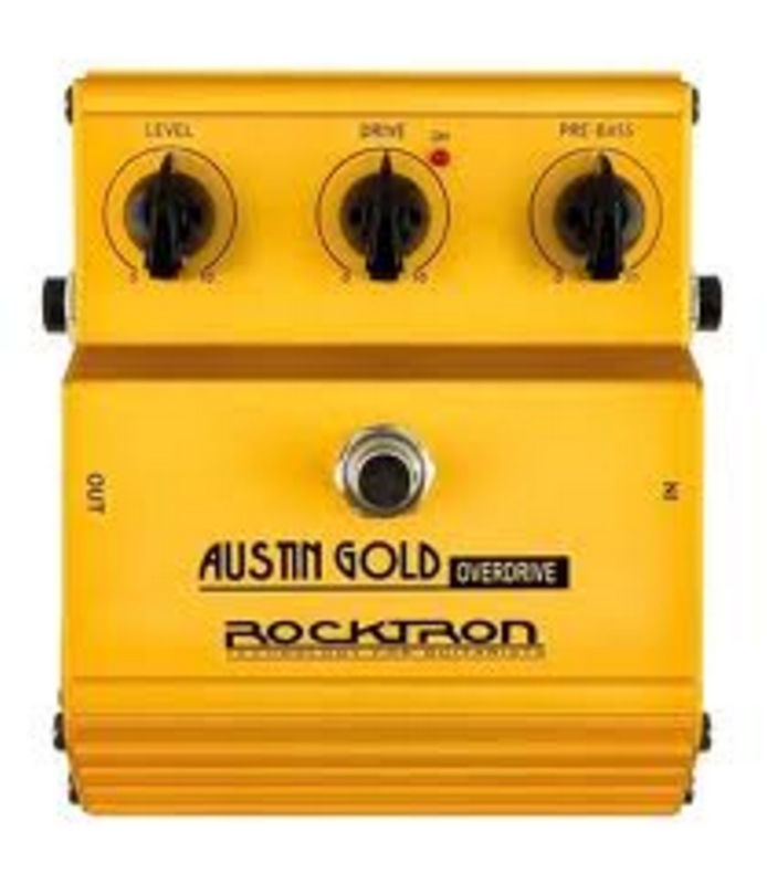 ROCKTRON Austin Goldгитарная педаль эффектов OVERDRIVE в магазине Music-Hummer