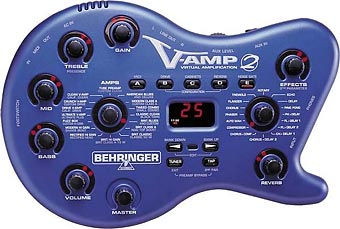 BEHRINGER V-AMP 2 гитарный процессор в магазине Music-Hummer