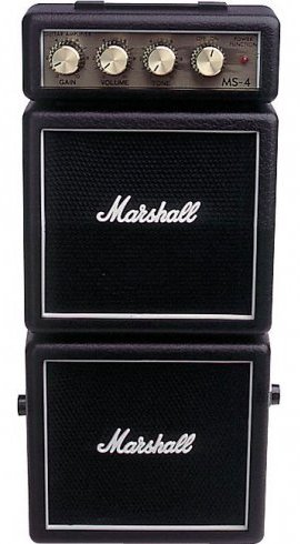 Гитарный усилитель MARSHALL MS-4 MICRO STACK в магазине Music-Hummer