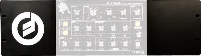 Moog Minitaur Rack Mount Kit комплект креплений в магазине Music-Hummer