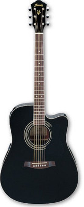 Электроакустическая гитара Ibanez V70CE Black в магазине Music-Hummer