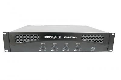 INVOTONE D4550 - цифровой четырехканальный усилитель 4*340Вт RMS/ 8 Ом, 4*550Вт RMS /4 Ом. в магазине Music-Hummer