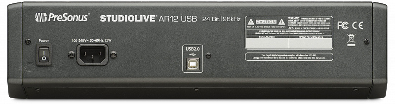 PreSonus StudioLive AR12 USB в магазине Music-Hummer