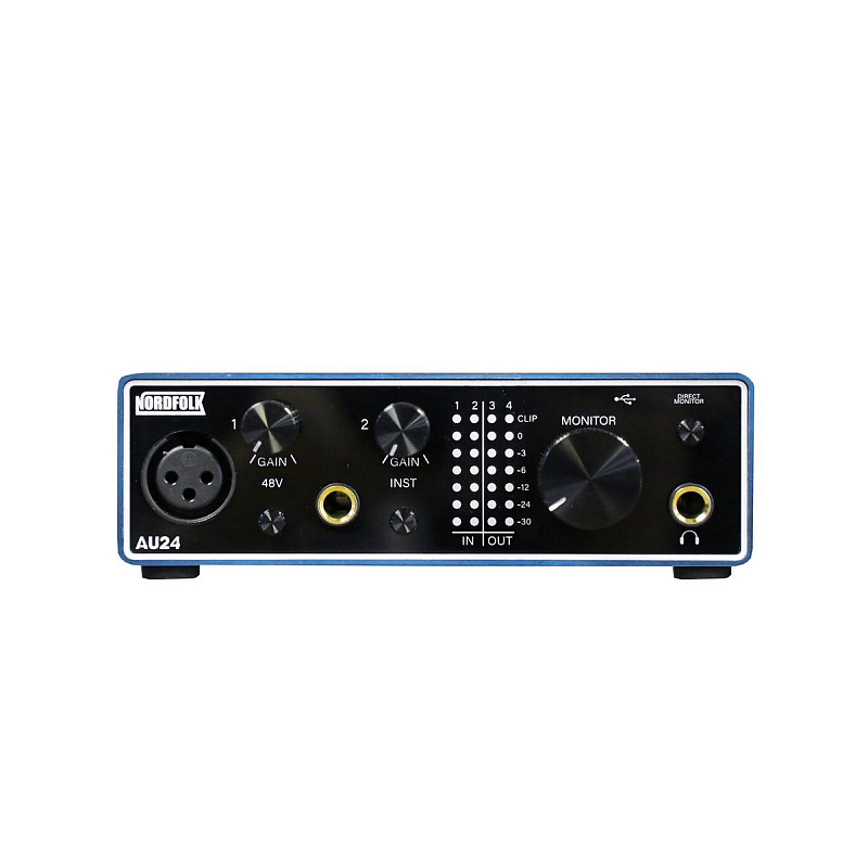 Usb-аудиоинтерфейс NordFolk AU24 в магазине Music-Hummer