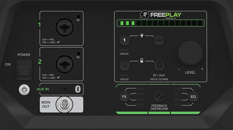 MACKIE FreePlay портативная акустическая система  в магазине Music-Hummer