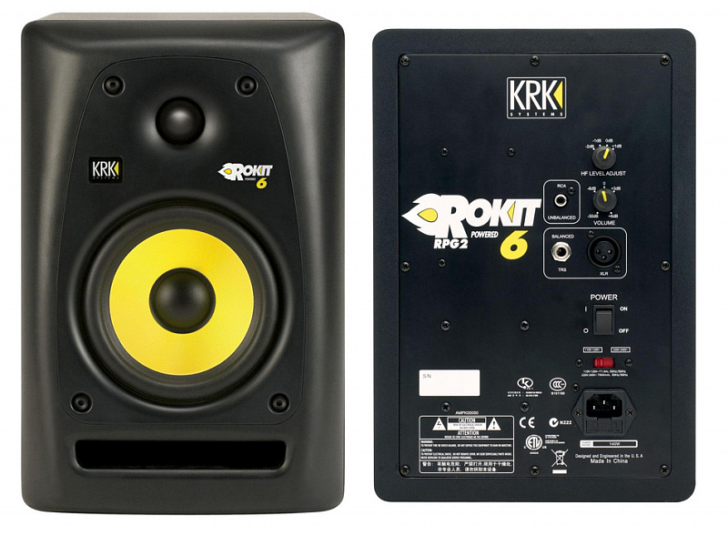 KRK RP6G2 активный студийный монитор в магазине Music-Hummer