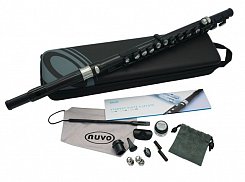 NUVO Student Flute Kit - Black/Silver