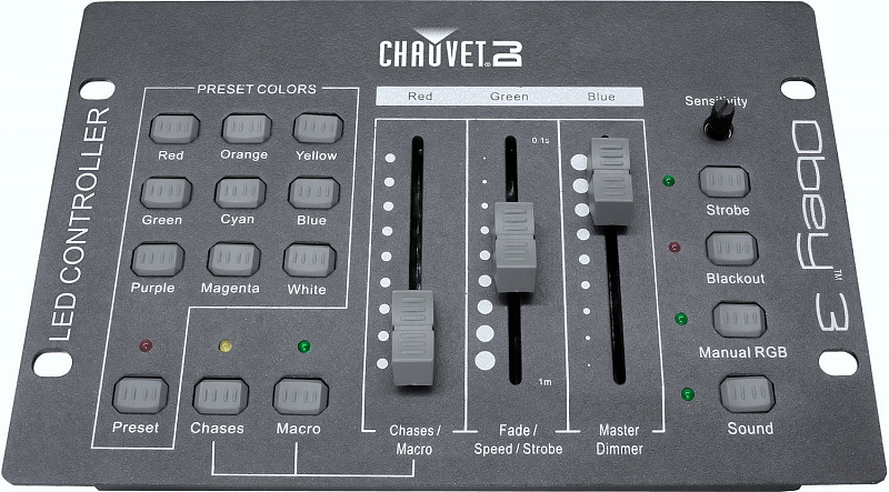CHAUVET Obey 3 Контроллер для RGB-приборов. в магазине Music-Hummer