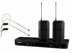 SHURE BLX188E/MX53 K3E 606-636 MHz двухканальная радиосистема с двумя головными микрофонами MX153