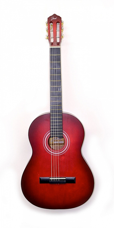 Классическая гитара JOVIAL CB - красная в магазине Music-Hummer