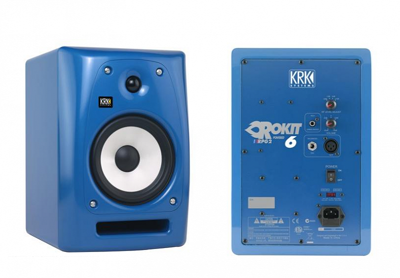 KRK RP6G2BB активный студийный монитор в магазине Music-Hummer