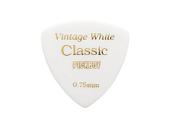Медиаторы Pickboy GP-04W/075 Celluloid Vintage Classic White