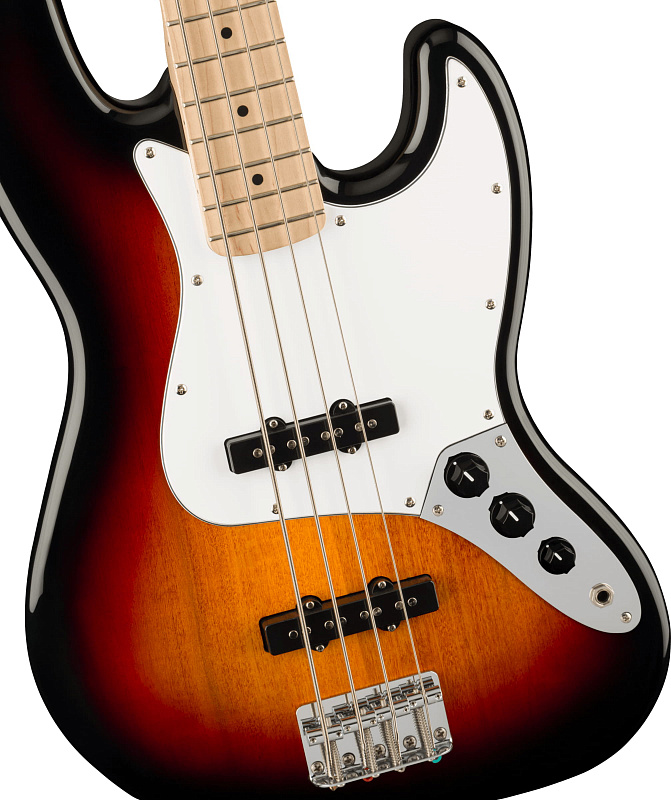FENDER SQUIER Affinity 2021 Jazz Bass MN 3-Color Sunburst в магазине Music-Hummer
