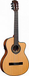 Классическая гитара c подключением LAG OC66CE